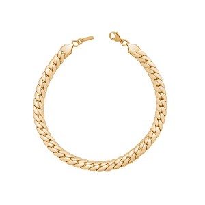Pompeii3 Jean 8mm Anklet 18k Gold Plated 10" Length - 1 of 4