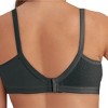 Collections Etc Cross-Your-Heart Design Double-Lined Cotton Bra - 3 of 4