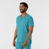 Wink Boundless Men's Multi Pocket V-Neck Scrub Top - 3 of 4