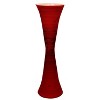 Uniquewise Decorative Modern Bamboo Display Floor Vase Hourglass Shape, 27 Inch - 3 of 4