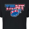 Women's - Teenage Mutant Ninja Turtles - Americana Cropped Graphic T-Shirt - 2 of 4