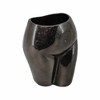 HomeRoots 8" Antiqued Bronze Cast Aluminum Female Form Table Vase - 4 of 4