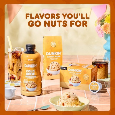 Dunkin' Butter Pecan Flavored Medium Roast Ground Coffee - 11oz