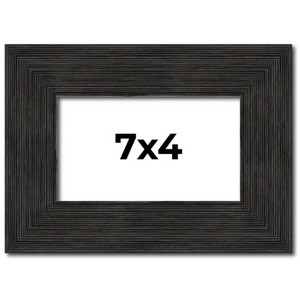 PosterPalooza | Photo Size Contemporary Black Frame - UV Acrylic, Foam Board Backing, Hanging Hardware - 1 of 4