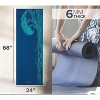 Extra Thick 6mm Yoga Mat, Reversible Non-Slip Print Exercise Mat for All Yoga Types, Pilate - 2 of 4