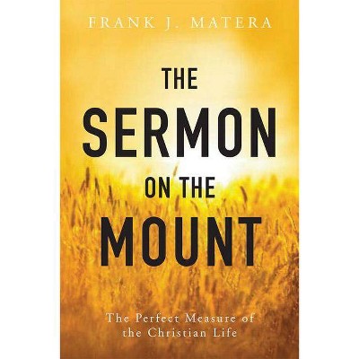 The Sermon on the Mount - by  Frank J Matera (Paperback)