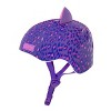 Krash! Youth Leopard Kitty Helmet - Purple - image 2 of 4