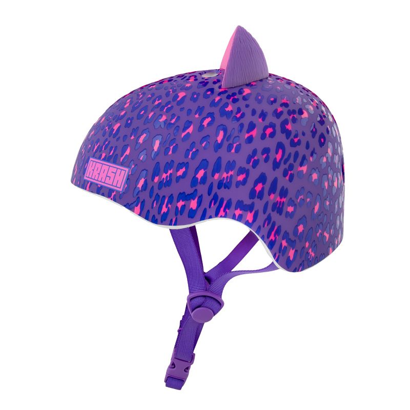 Krash! Youth Leopard Kitty Helmet - Purple, 3 of 10