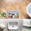Stupell Industries Happy Howlidays Puppies Printed Plush Bath Mat And Bath Rug, Design By Brett Blumenthal, 18"X30" - 4 of 4