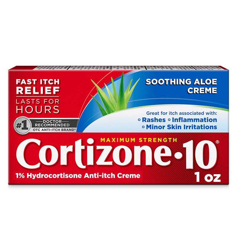 Cortizone 10 Maximum Strength Aloe Anti-Itch Creme, 1 of 9