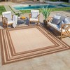 Gertmenian Ringley Simmone Modern Striped Flatweave Indoor Outdoor Area Rug - 2 of 4