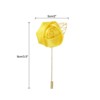 Unique Bargains Ceremony Anniversary Rose Wedding Groom Boutonnieres Pins 2"x3.5" 10 Pcs - 2 of 3