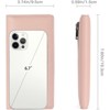 FATMOON Wallets for Women,Ultra Slim Thin PU Leather RFID Blocking Bifold Wallet -with 11 Card Slots & Coin Pocket,for Daily Use,Travel,Business - 3 of 4