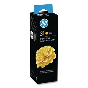 HP 31 70ml Yellow Bottled Ink Cartridge: High Yield, HP 31 series, Printer Ink - 1 of 4