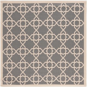Courtyard CY6032 UV & Stain Resistant Non-Shedding Power Loomed Indoor/Outdoor Rugs - Safavieh - 1 of 4