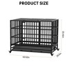 Heavy Duty Dog Crate, Indestructible Steel Escape-Proof Kennel - 4 of 4
