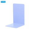 Unique Bargains Acrylic L-shaped Smooth Rounded Corner Book Ends - 3 of 4