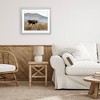 Stupell Industries Moose Wanderer Mountain Valley Framed Print Under Glass - 3 of 4