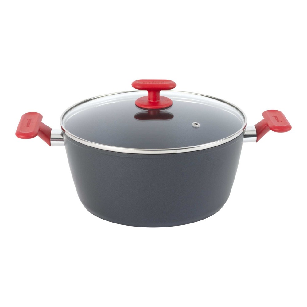 GoodCook ProEase Nonstick 4qt Dutch Oven Red