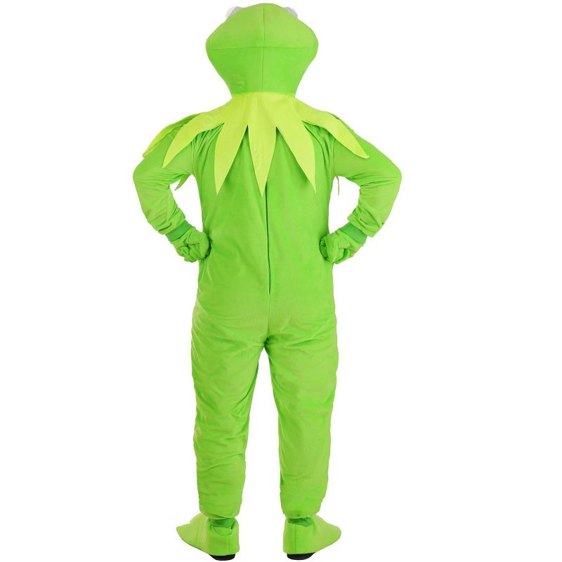 HalloweenCostumes.com Men's Plus Size Disney Kermit Costume, 4 of 6