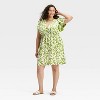 Women's Flutter Short Sleeve Mini A-Line Dress - A New Day™ - 3 of 3