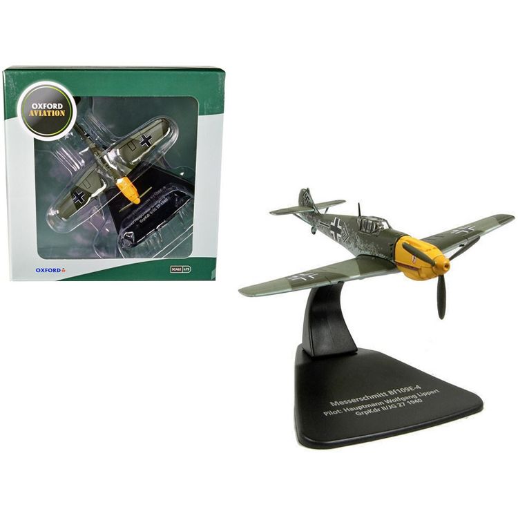 Avion militaire de 1940 - MESSERSCHMITT BF 109E-4 - Pilote Wolfgang LIPPERT – GrpKdr II/JG 27