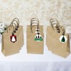 Big Dot of Happiness Holiday Plaid Trees - Assorted Hanging Buffalo Plaid Christmas Party Favor Tags - Gift Tag Toppers - 12 Ct - 3 of 4