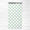 Bacati - Soccer Sports Green Gray Muslin 3 pc Toddler Bed Sheet Set - 2 of 4