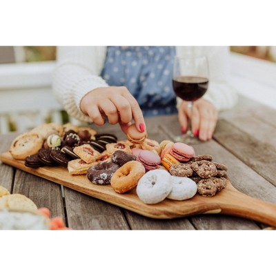 Artisan 24" Acacia Wood Paddle Charcuterie Board