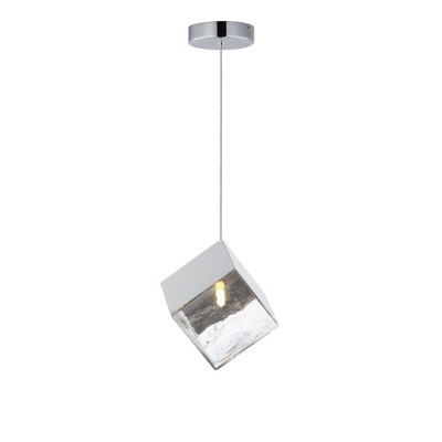 ET2 Lighting Ice Cube 1 - Light Pendant in  Polished Chrome
