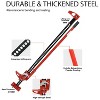 Ratcheting Off Road Utility Jacks, 7000 LBS High Lift Farm Jack, Lifting Range: 4.13"-52.36", Farm Jack Bumper Jacks, for Tractor, Truck - 3 of 4