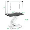 42" Heavy Duty Pet Grooming Table with Adjustable Arm and Noose,Dog Drying and Trimming Table for Large and Medium Pets–LAOTIES - 2 of 4