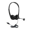 HamiltonBuhl® WorkSmart Personal Headset - USB with Steel-Reinforced Gooseneck Microphone, Leatherette Ear Cushions - 2 of 4