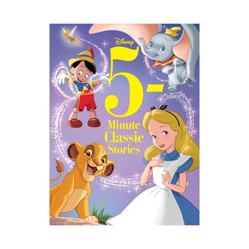 Disney 5Minute Classic Stories - by Rebecca Schmidt &#38; Lara Bergen &#38; Victoria Saxon &#38; Elilzabeth Schaefer &#38; Calliope Glass (Hardcover), 1 of 2
