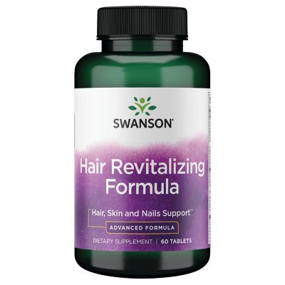 Swanson Hair Revitalizing Formula - Advanced Formula 60 Tabs.