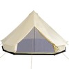 Ridstar 196.75 in. W 10-Person Bell-Shaped Mongolian Yurt Camping Tent with Spacious Interior & Breathable Waterproof Design-Beige - 2 of 4