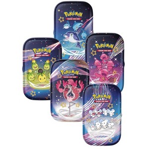 Pokemon Scarlet & Violet Paldean Fates Mini Tins (Artwork 5-Pack) - 1 of 4