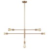 Generation Lighting Randolph 5 Lights Satin Brass Chandelier - 2 of 4