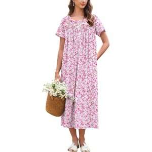 korean dress design Cherry Pattern 36cm Sleeve length Plus Size, Plus Size Waist Size:28 SS26 FC Dresses