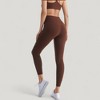 Anna-Kaci Active Women's High Waist Full Length Active Leggings with Wide Waistband and Seamless Design - 4 of 4