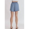 Women's Denim High Waisted Shorts - entro - image 4 of 4