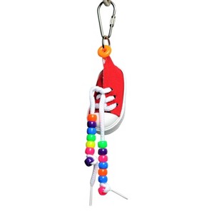 A&E Cage Company Happy Beaks Sneakers Bird Interactive Toy - 1 of 2