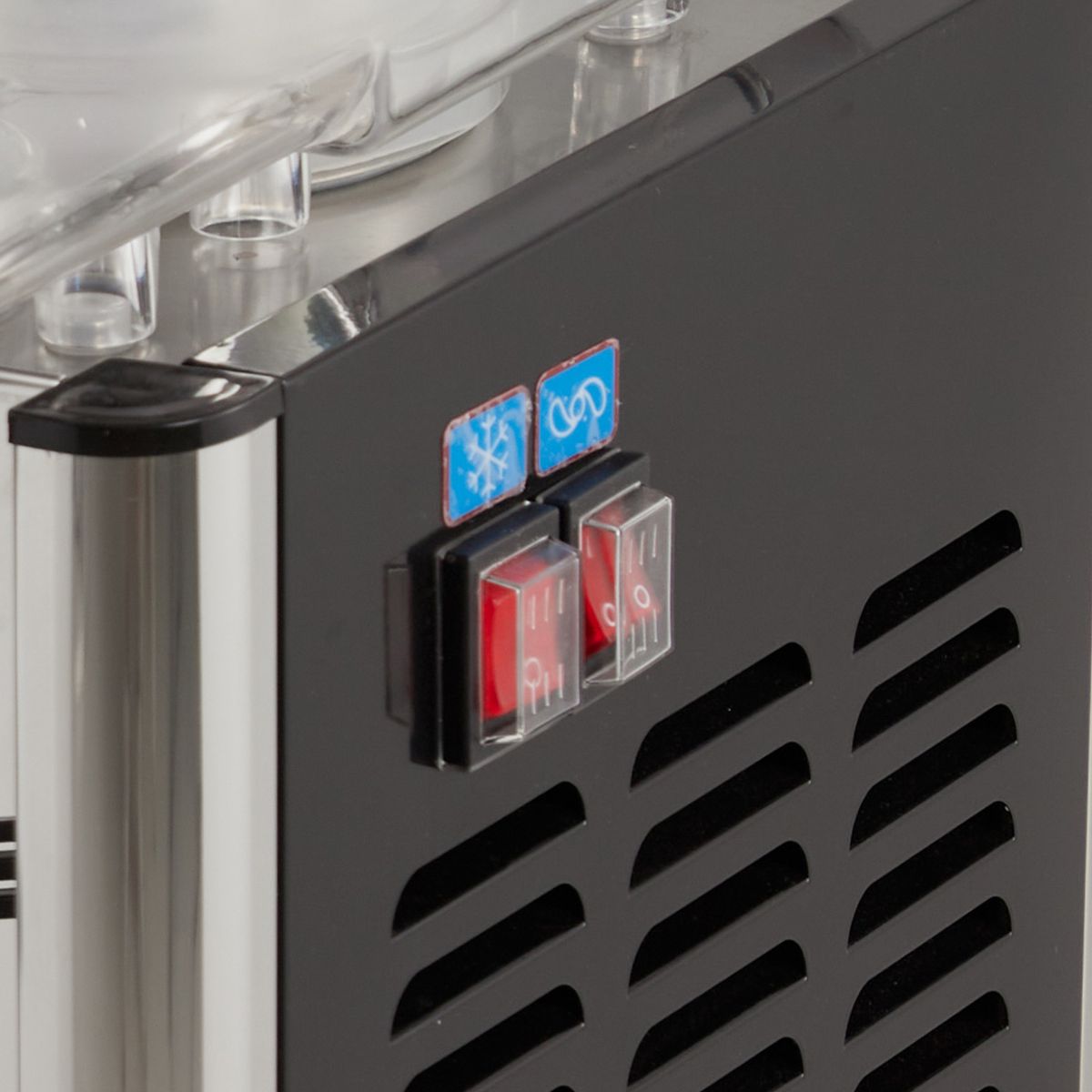 3-Tank Commercial Beverage Dispenser, 14.4 Gallon Stainless Steel Cold Drink Machine with Thermostat, Safe Materials for Juice Iced Tea Restaurants - thumbnail 5