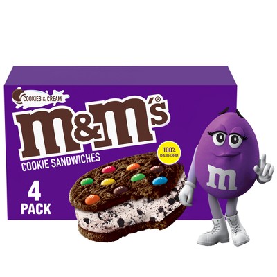 On Second Scoop: Ice Cream Reviews: Classic M&M's Cookie Sandwiches