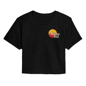 Women's - The Karate Kid - Movie Poster Cropped Graphic T-Shirt - 1 of 4