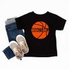 The Juniper Shop Basketball With Ball Toddler Short Sleeve Tee - 2 of 2