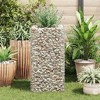 vidaXL Gabion Raised Bed Silver Galvanized steel Heavy Weight Endurance - 4 of 4
