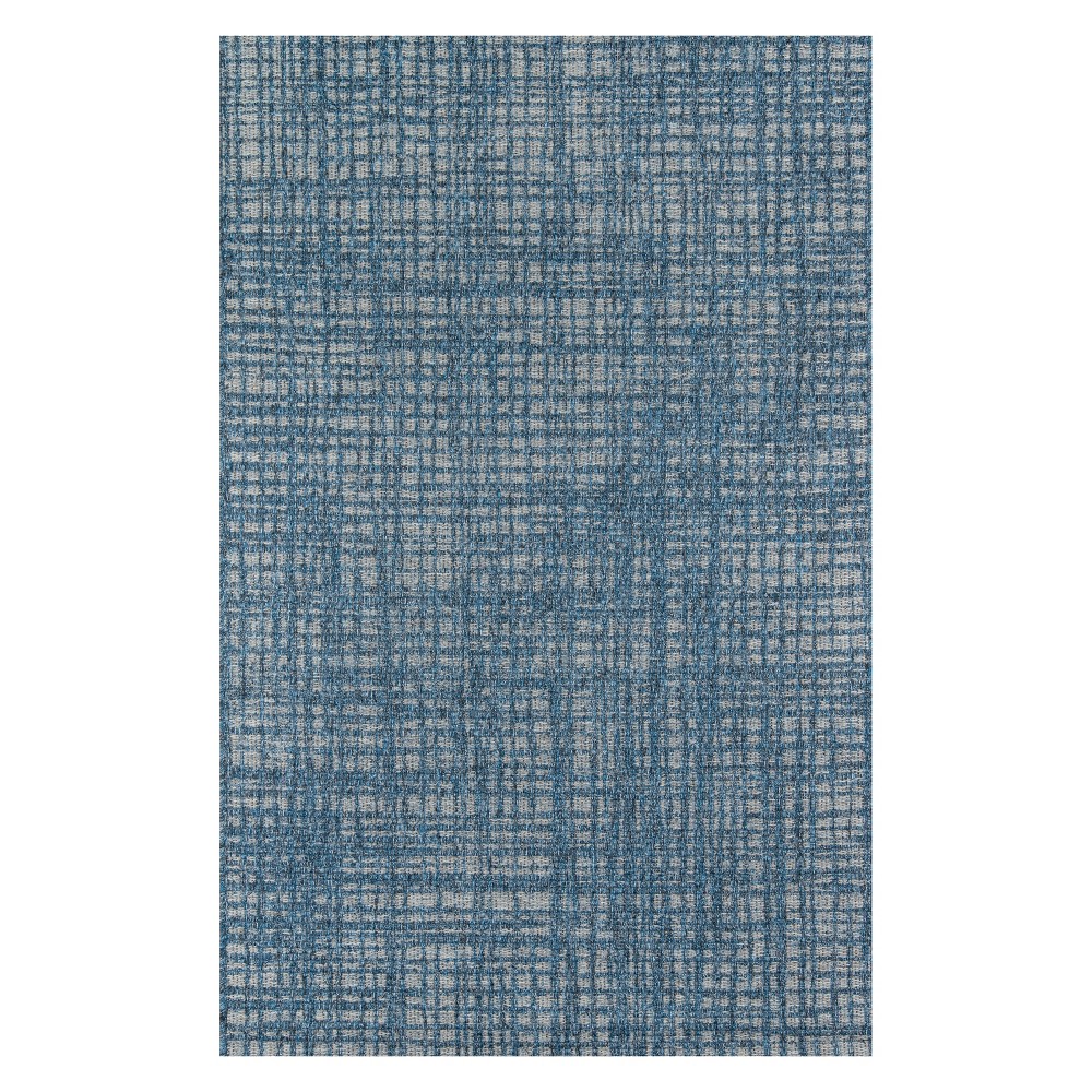 2'x3' Como Indoor/Outdoor Gael Blue Accent Rug - Momeni