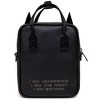 DC Comics Bag, Crossbody, Batman Embossed Armor Texture Black, Vegan Leather - 3 of 4