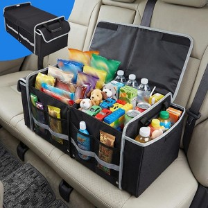 Car Trunk Organizer with Cooler Bag, 35.4
